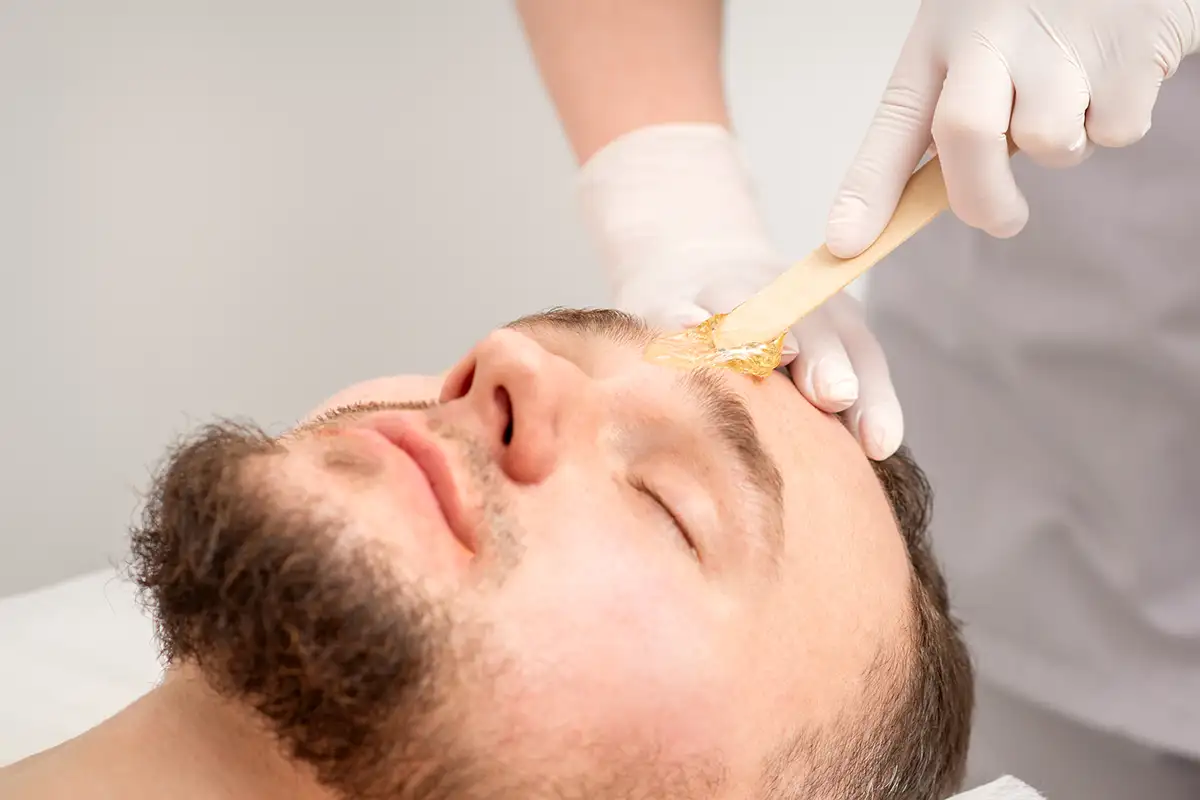 Facial waxing for men near me