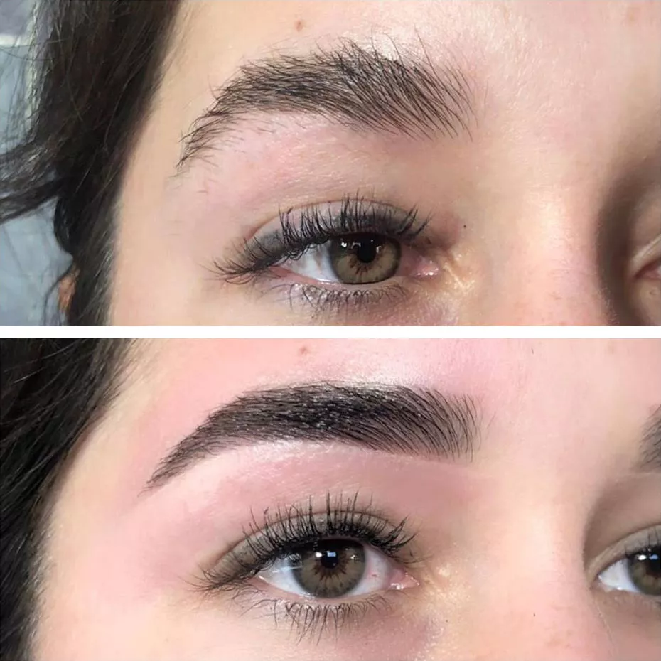Eyebrow shaping West Palm Beach natural results