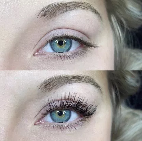 Natural-looking lash lift West Palm Beach results